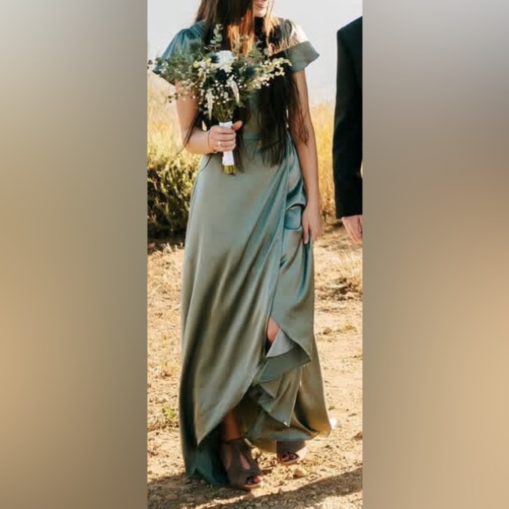 Baltic Born Eucalyptus Wrap Dress
